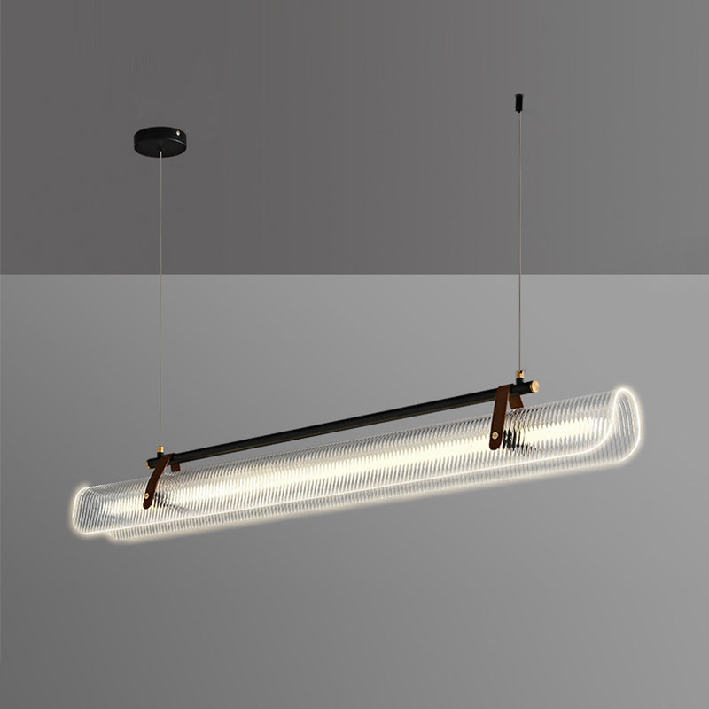 Contemporary Acrylic LED Hanging Pendant Lights for Dining Room