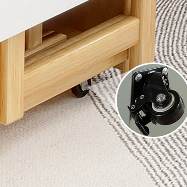 Rectangle Dining Table Stone Drop Leaf Folding for Dining Room
