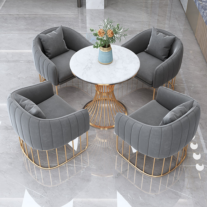 1/3/5 Piece Contemporary Dining Room Table and Chair Set for Home