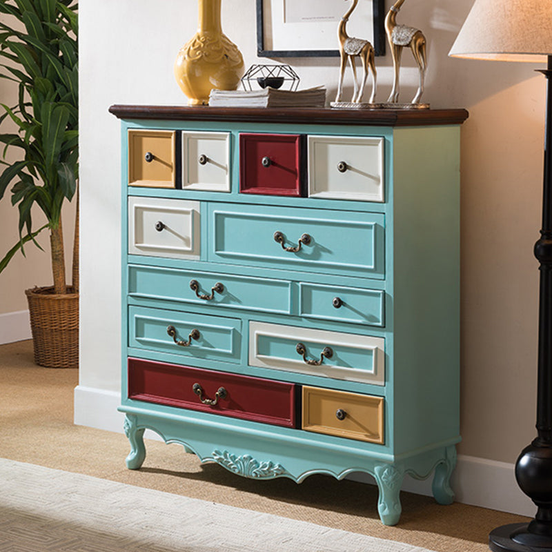 French Country Horizontal Storage Chest Drawers Included for Home