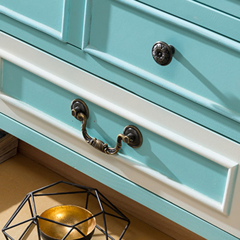 French Country Horizontal Storage Chest Drawers Included for Home