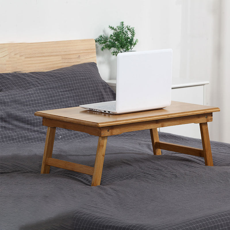 Contemporary Style Wood Office Desk Rectangular Shape Task Desk in Brown/Natural
