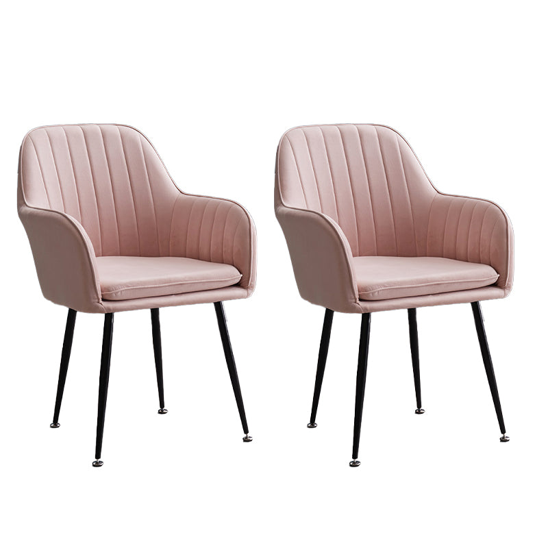 Armless Desk Chair No Distressing Ergonomic Modern Office Chair