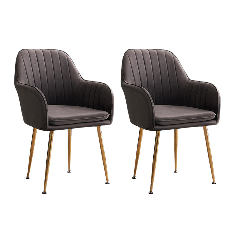 Armless Desk Chair No Distressing Ergonomic Modern Office Chair