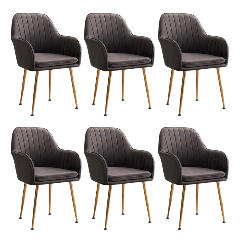 Armless Desk Chair No Distressing Ergonomic Modern Office Chair