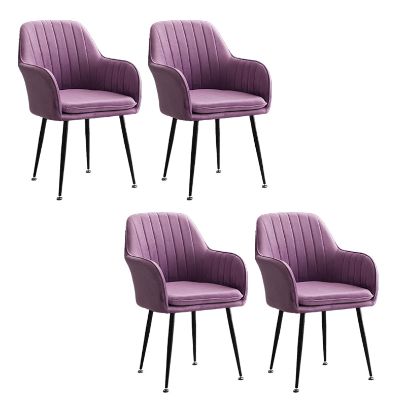 Armless Desk Chair No Distressing Ergonomic Modern Office Chair