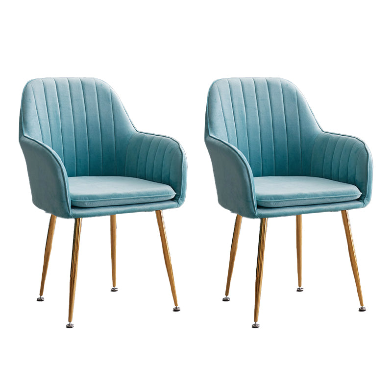 Armless Desk Chair No Distressing Ergonomic Modern Office Chair