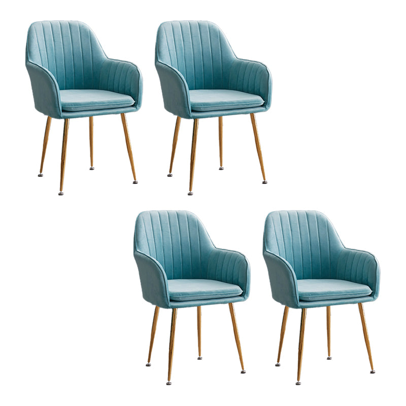 Armless Desk Chair No Distressing Ergonomic Modern Office Chair