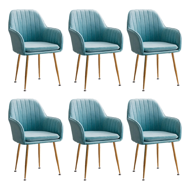 Armless Desk Chair No Distressing Ergonomic Modern Office Chair