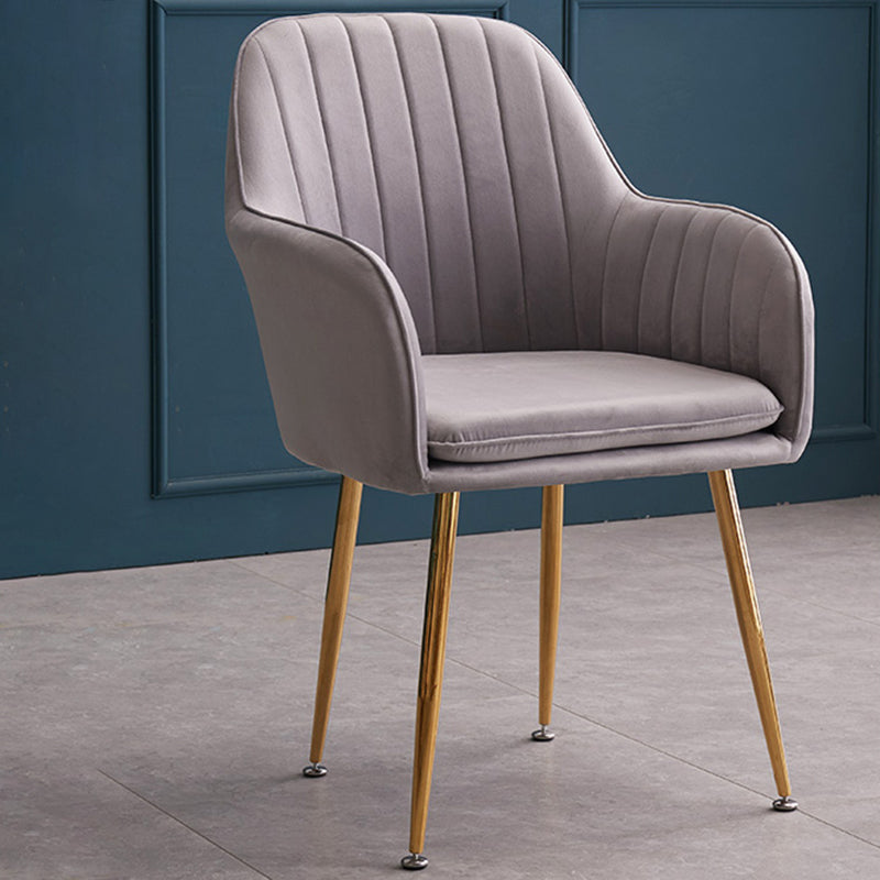 Armless Desk Chair No Distressing Ergonomic Modern Office Chair
