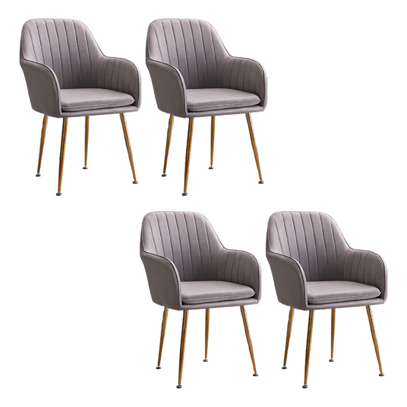 Armless Desk Chair No Distressing Ergonomic Modern Office Chair