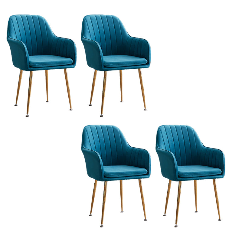 Armless Desk Chair No Distressing Ergonomic Modern Office Chair