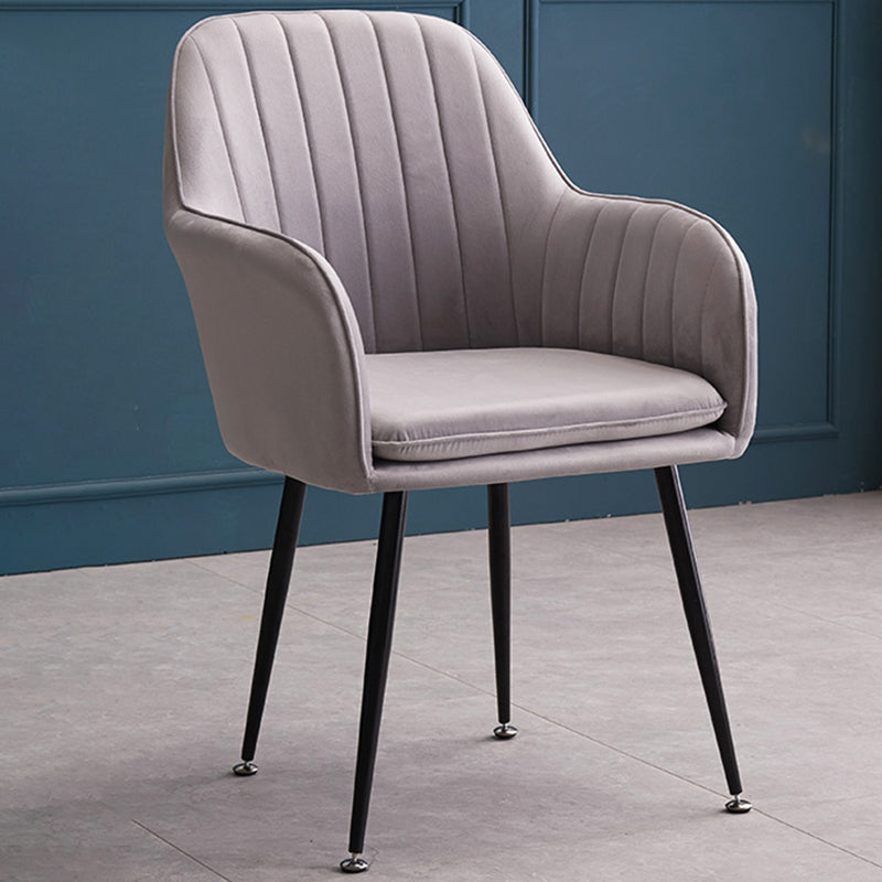 Armless Desk Chair No Distressing Ergonomic Modern Office Chair