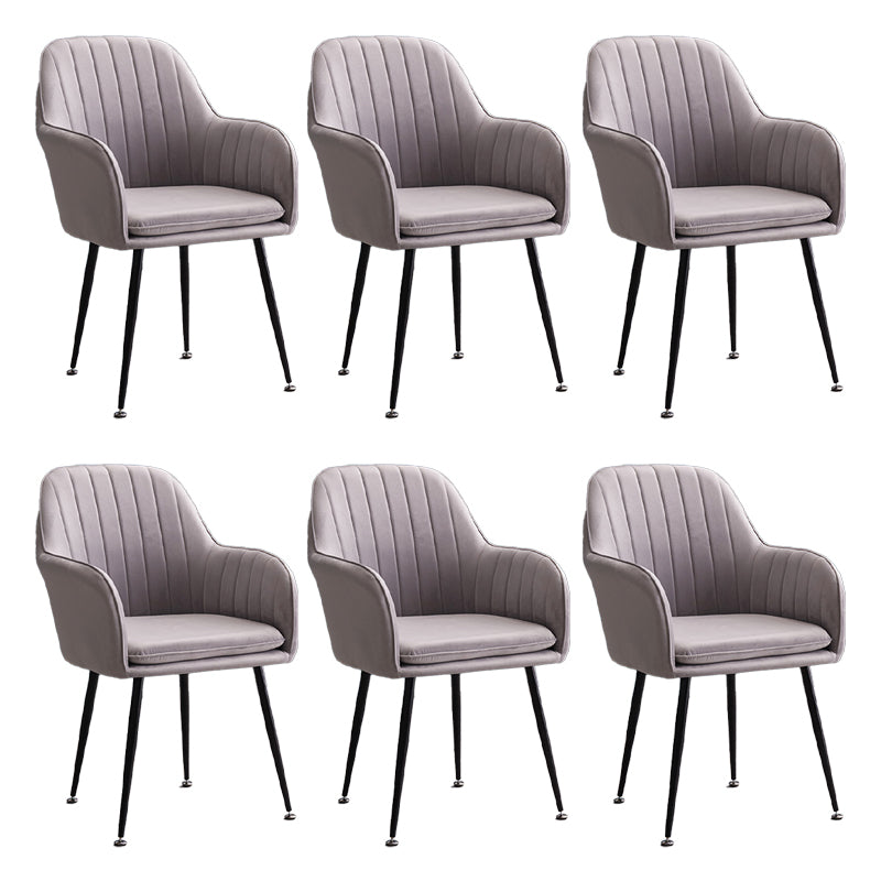 Armless Desk Chair No Distressing Ergonomic Modern Office Chair