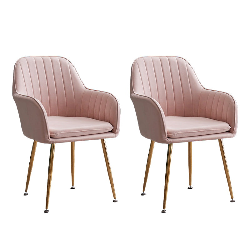 Armless Desk Chair No Distressing Ergonomic Modern Office Chair