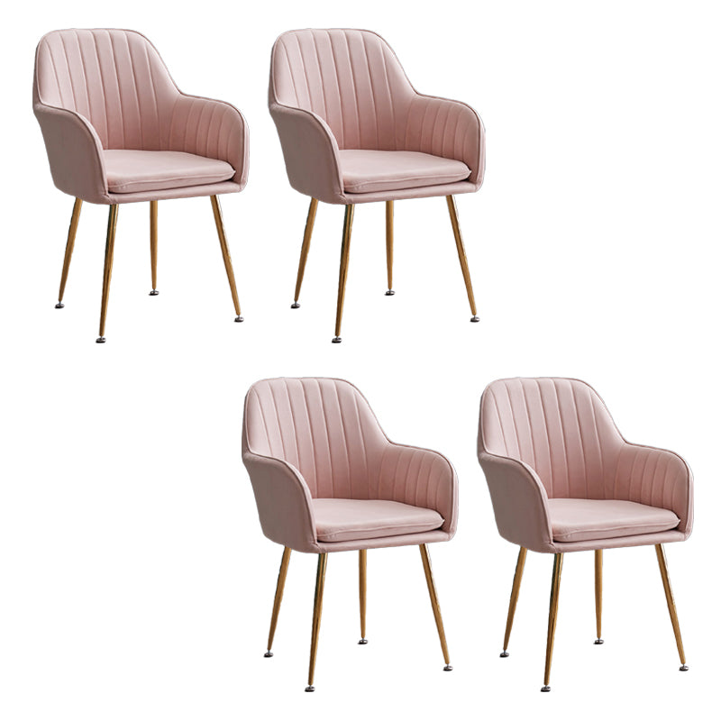 Armless Desk Chair No Distressing Ergonomic Modern Office Chair