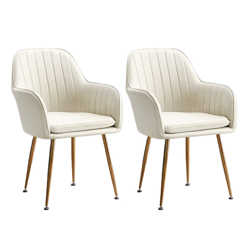 Armless Desk Chair No Distressing Ergonomic Modern Office Chair
