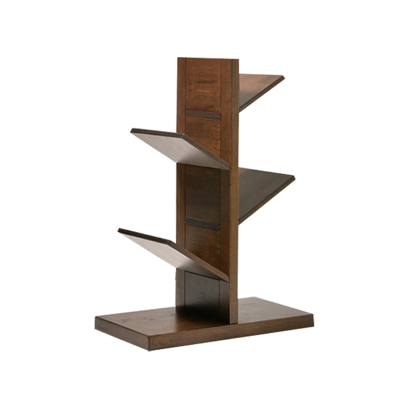 Scandinavian Open Storage Shelf Bookcase with Shelves for Home Office