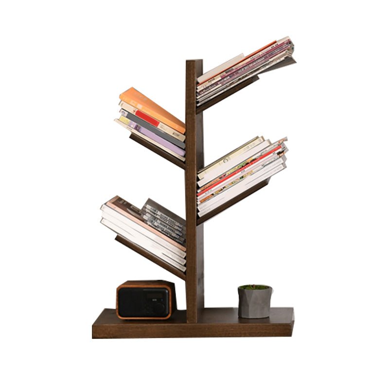 Scandinavian Open Storage Shelf Bookcase with Shelves for Home Office