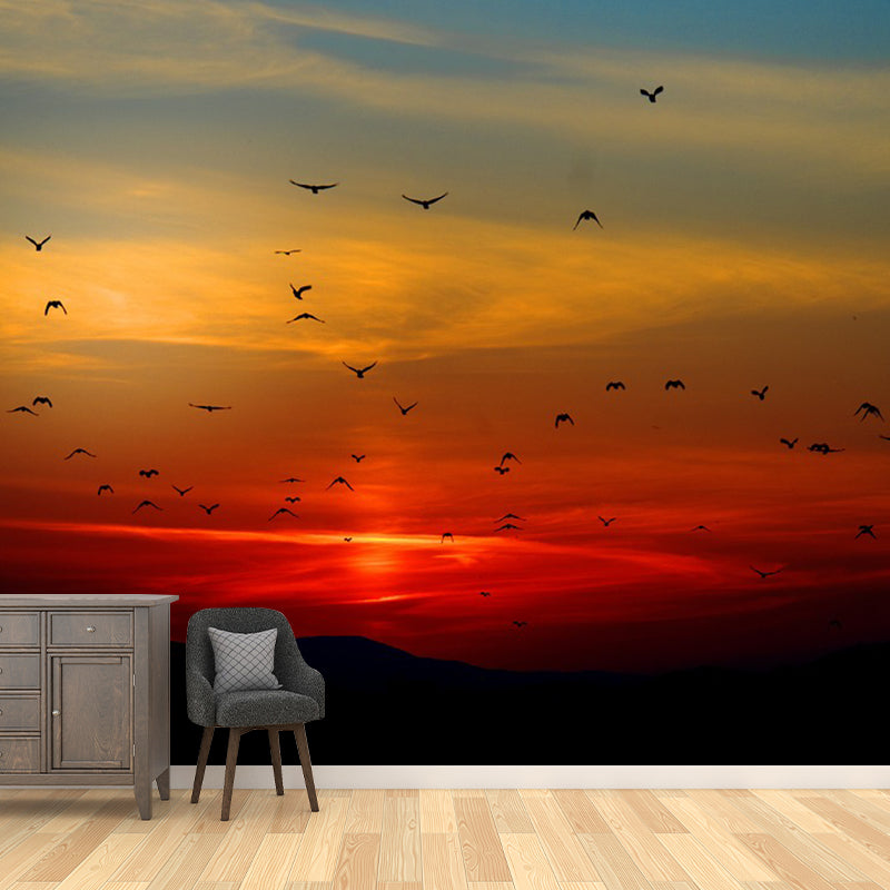 Horizontalt Photography Mildew Wall Mural Landscapes for Living Room