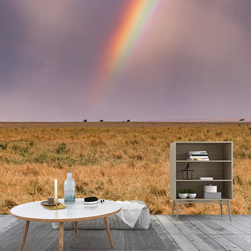 Horizontalt Photography Mildew Wall Mural Landscapes for Living Room