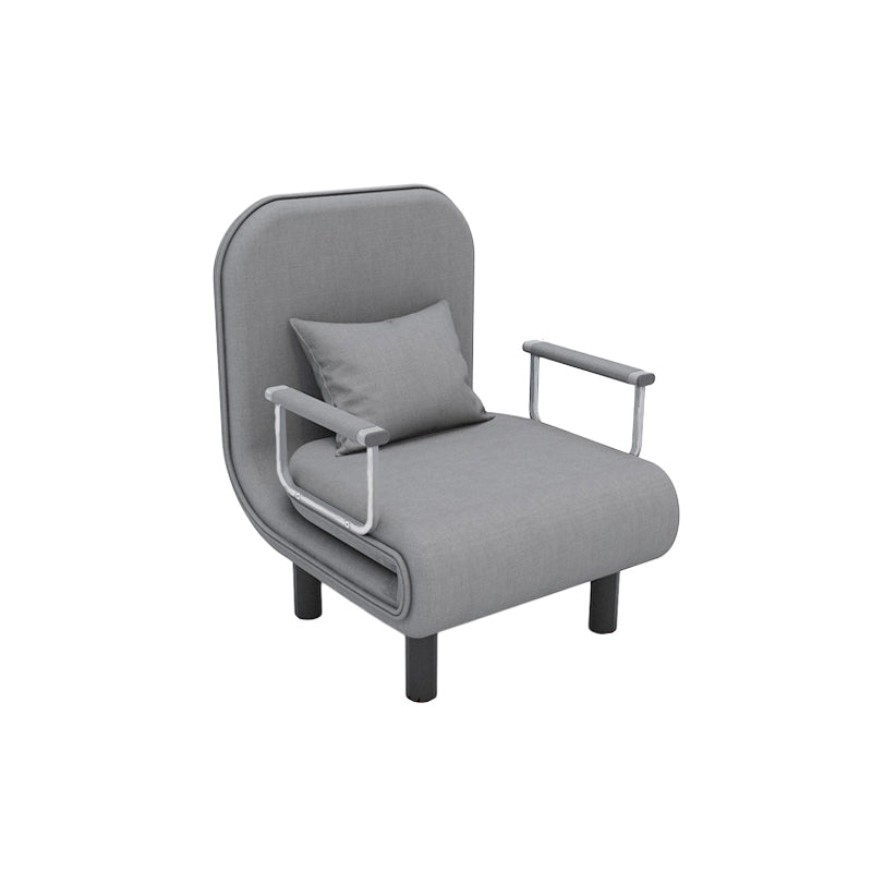 Removable Cushions Sleeper Sofa Contemporary Square Arms Sofa Bed