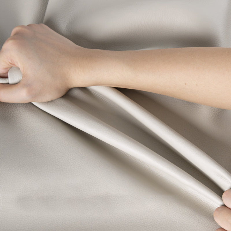 Modern Genuine Leather Sectional Sofa, Pillow Top Arm Sectional Sofa