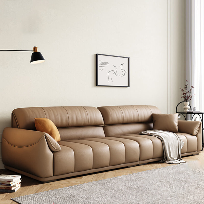 Contemporary Sectional with Pillow Top Arm Living Room Sectional sofa