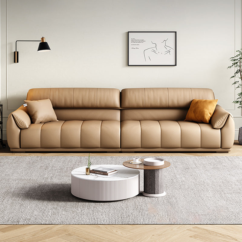 Contemporary Sectional with Pillow Top Arm Living Room Sectional sofa