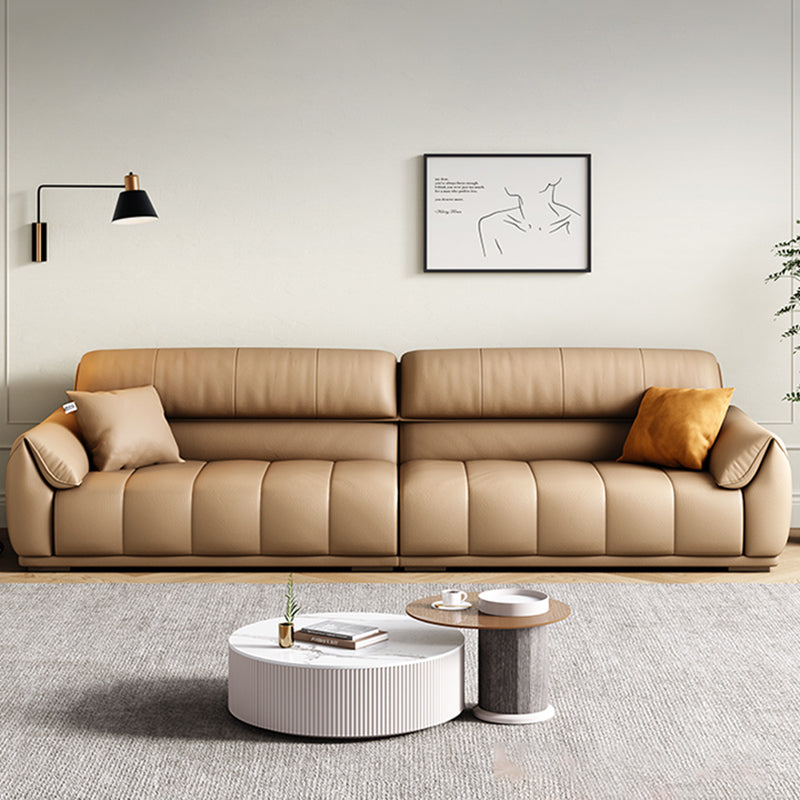 Contemporary Sectional with Pillow Top Arm Living Room Sectional sofa
