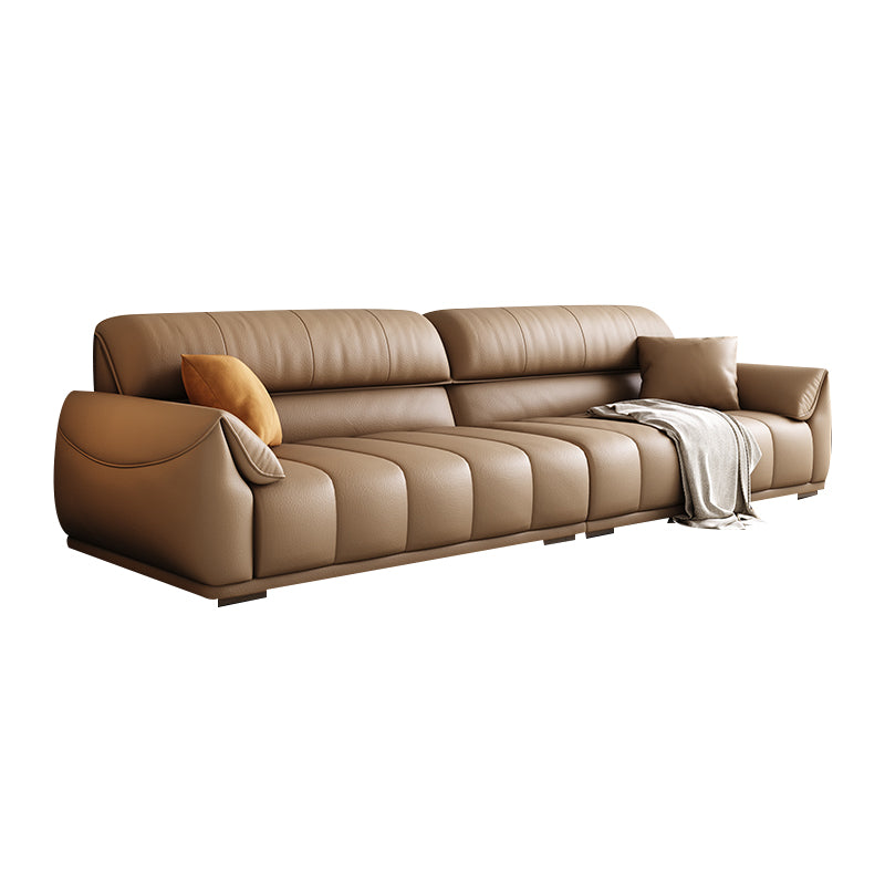 Contemporary Sectional with Pillow Top Arm Living Room Sectional sofa