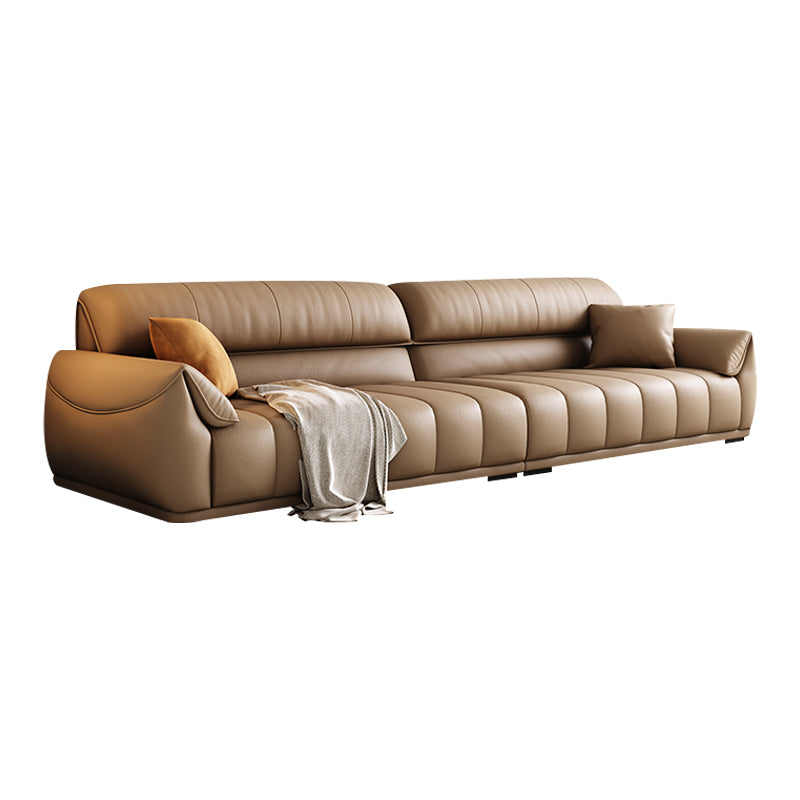 Contemporary Sectional with Pillow Top Arm Living Room Sectional sofa