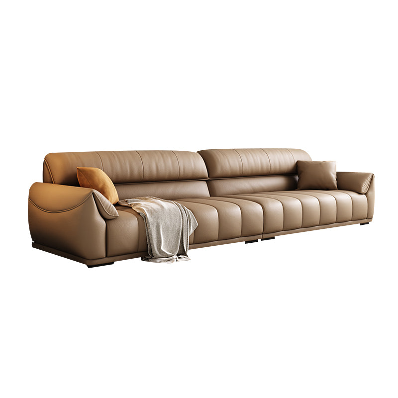 Contemporary Sectional with Pillow Top Arm Living Room Sectional sofa