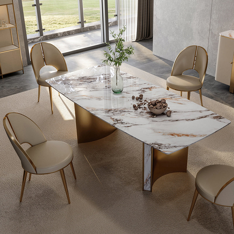Indoor Contemporary Faux Leather Upholstered Armless Side Dining Chair