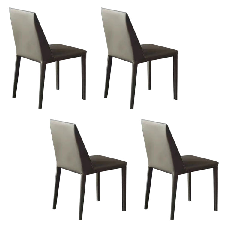 Modern Faux Leather Dining and Accent Chairs for Dining Room