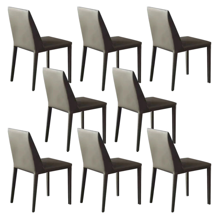 Modern Faux Leather Dining and Accent Chairs for Dining Room