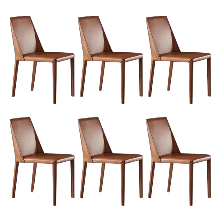 Modern Faux Leather Dining and Accent Chairs for Dining Room