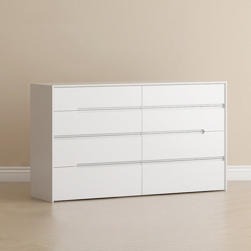 Modern Horizontal Storage Chest with 8 Soft-Close Drawers for Home