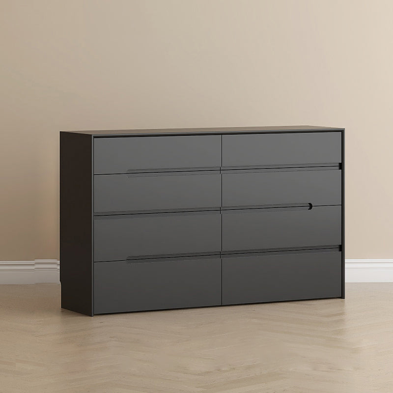 Modern Horizontal Storage Chest with 8 Soft-Close Drawers for Home