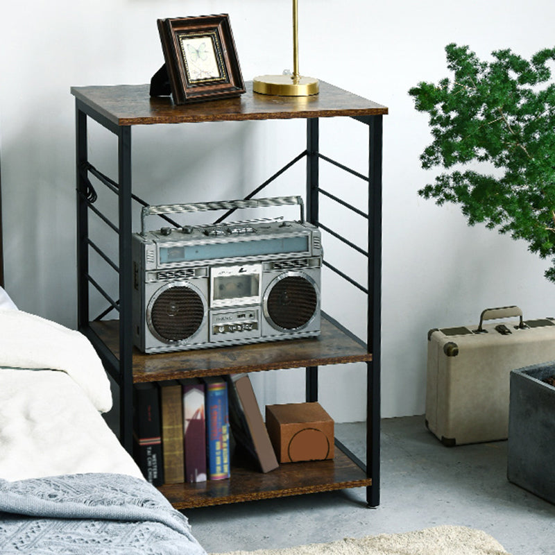 Mid Century Modern Bookcase Shelves Included for Home Office