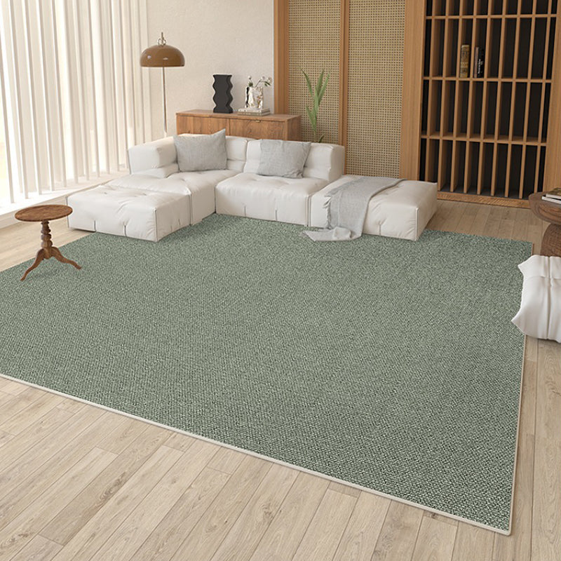 Japanese Style Solid Color Rug Indoor Rug Easy to Clean Carpet for Bedroom and Living Room