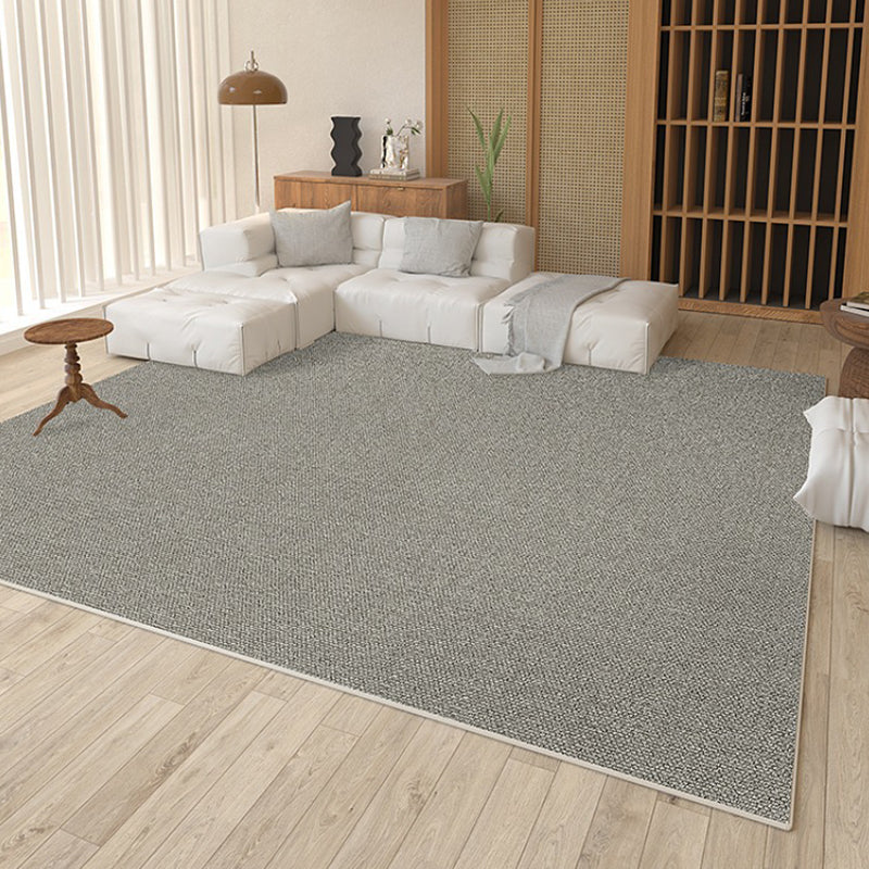 Japanese Style Solid Color Rug Indoor Rug Easy to Clean Carpet for Bedroom and Living Room