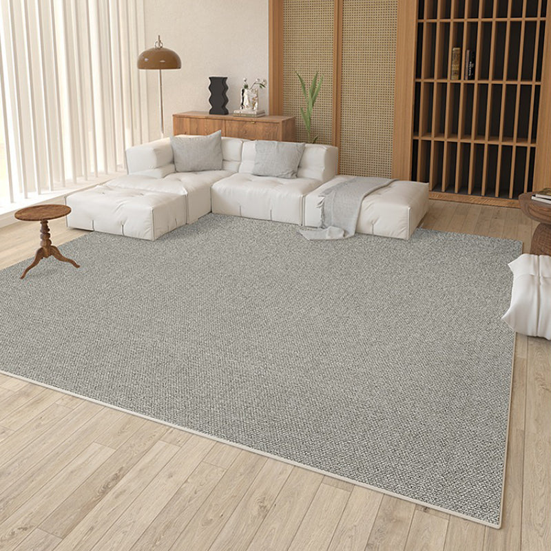 Japanese Style Solid Color Rug Indoor Rug Easy to Clean Carpet for Bedroom and Living Room