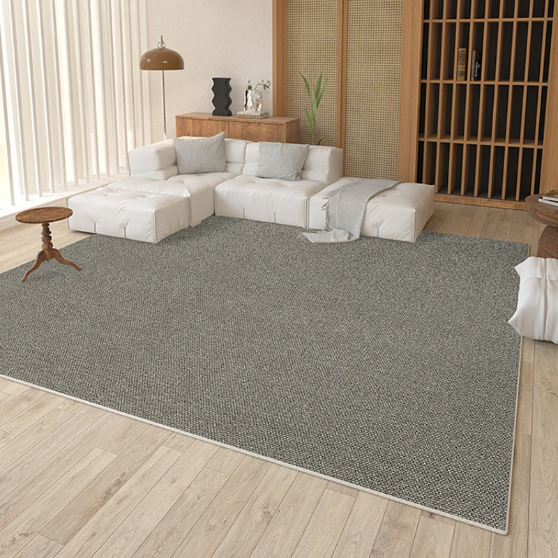 Japanese Style Solid Color Rug Indoor Rug Easy to Clean Carpet for Bedroom and Living Room