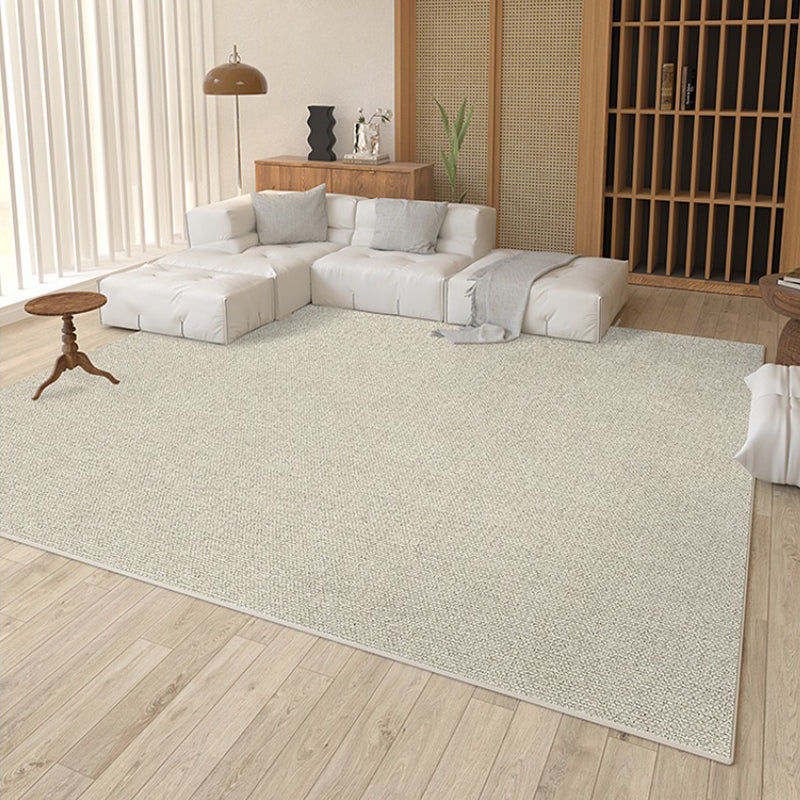 Japanese Style Solid Color Rug Indoor Rug Easy to Clean Carpet for Bedroom and Living Room