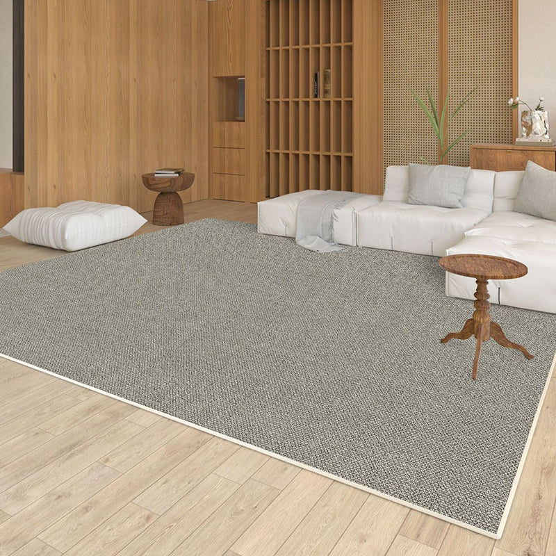 Japanese Style Solid Color Rug Indoor Rug Easy to Clean Carpet for Bedroom and Living Room