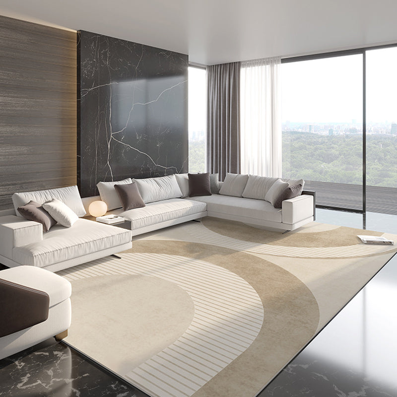 French Minimalist Rugs Indoor Rugs Non-slip Carpet for Bedroom and Living Room