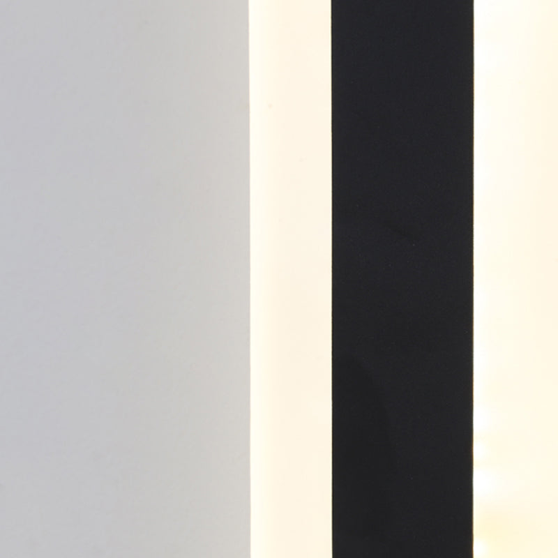LED Wall Mount Light Modern Simple with Acrylic Shade for Garden