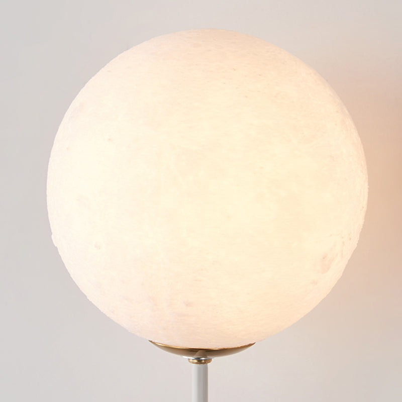 Modern Style Wall Mount Light 1-Light Spherical with Resin for Bedroom