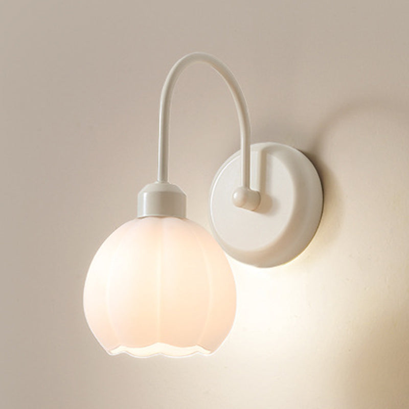 Unique Shape Wall Light Sconces Modern 1 Light Wall Lighting Fixtures for Bedroom